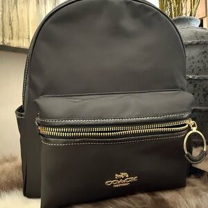 Coach Ellis Black Backpack